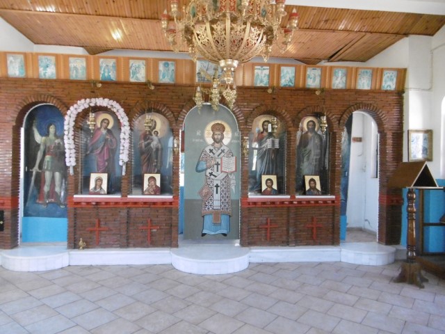 Orthodox kapelletje langs de route